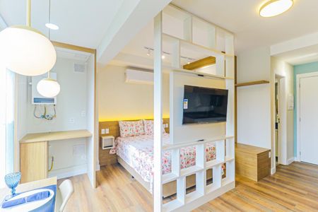 Apartamento para alugar com 27m², 1 quarto e 1 vaga