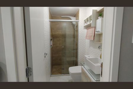 Banheiro de apartamento à venda com 2 quartos, 35m² em Vila Leopoldina, São Paulo