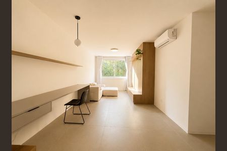 Apartamento para alugar com 58m², 1 quarto e 2 vagasSala