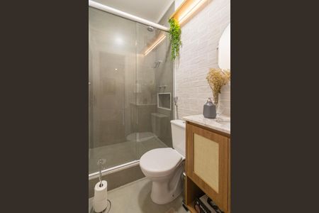 Apartamento para alugar com 80m², 2 quartos e 1 vaga Apartamento para alugar com 80m², 2 quartos e 1 vagaBanheiro Social