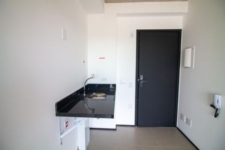 Cozinha de kitnet/studio à venda com 1 quarto, 22m² em Brooklin, São Paulo