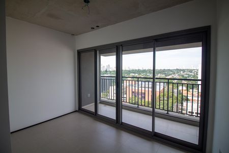 Sala / Quarto - Studio de kitnet/studio à venda com 1 quarto, 22m² em Brooklin, São Paulo