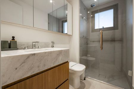 Apartamento para alugar com 45m², 1 quarto e 1 vaga Apartamento para alugar com 45m², 1 quarto e 1 vagaBanheiro