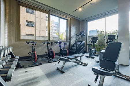 Apartamento para alugar com 45m², 1 quarto e 1 vaga Apartamento para alugar com 45m², 1 quarto e 1 vagaAcademia