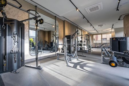 Apartamento para alugar com 45m², 1 quarto e 1 vaga Apartamento para alugar com 45m², 1 quarto e 1 vagaAcademia