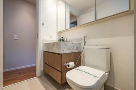 Apartamento para alugar com 45m², 1 quarto e 1 vaga Apartamento para alugar com 45m², 1 quarto e 1 vagaBanheiro