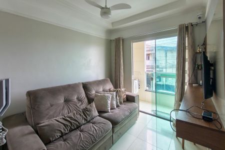Sala de casa de condomínio para alugar com 2 quartos, 50m² em Vila Caiçara, Praia Grande