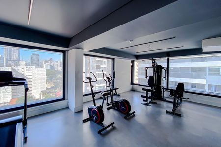 Apartamento para alugar com 40m², 2 quartos e 1 vaga Apartamento para alugar com 40m², 2 quartos e 1 vagaÁrea comum - Academia