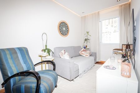 Sala de apartamento à venda com 1 quarto, 49m² em Cerqueira César, São Paulo