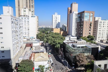 Vista de apartamento à venda com 1 quarto, 49m² em Cerqueira César, São Paulo
