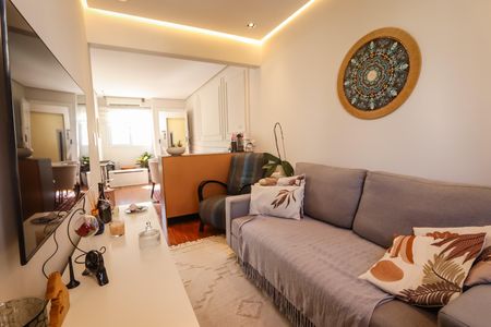SalaSala de apartamento à venda com 1 quarto, 49m² em Cerqueira César, São Paulo