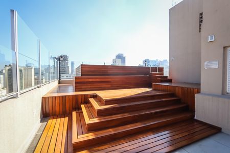 Área comum - Piscina de apartamento à venda com 1 quarto, 49m² em Cerqueira César, São Paulo