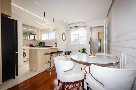 Sala de Jantar de apartamento à venda com 1 quarto, 49m² em Cerqueira César, São Paulo