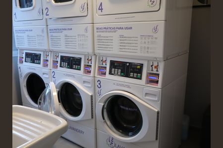 Apartamento para alugar com 25m², 2 quartos e sem vagaárea comum - lavanderia
