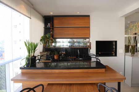 Apartamento à venda com 134m², 3 quartos e 2 vagasVaranda gourmet