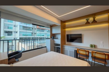 Studio de kitnet/studio para alugar com 1 quarto, 26m² em Vila Cordeiro, São Paulo
