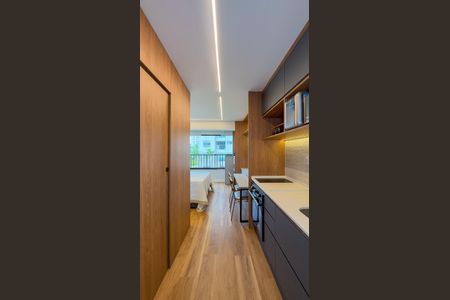 Studio de kitnet/studio para alugar com 1 quarto, 26m² em Vila Cordeiro, São Paulo