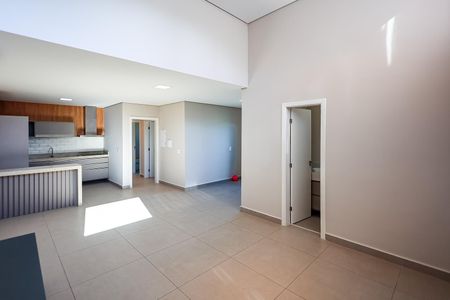 Sala de casa de condomínio para alugar com 3 quartos, 100m² em Jardim Montreal Residence, Indaiatuba