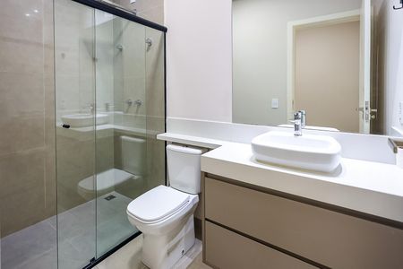 Casa de condomínio para alugar com 100m², 3 quartos e 1 vaga Casa de condomínio para alugar com 100m², 3 quartos e 1 vagaBanheiro da Suíte