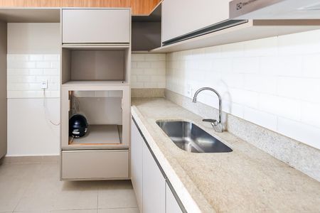 Cozinha de casa de condomínio para alugar com 3 quartos, 100m² em Jardim Montreal Residence, Indaiatuba