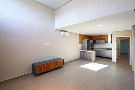 Sala de casa de condomínio para alugar com 3 quartos, 100m² em Jardim Montreal Residence, Indaiatuba