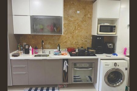 Cozinha de apartamento à venda com 2 quartos, 80m² em Barra Olímpica, Rio de Janeiro