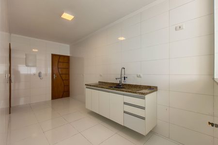 Cozinha de apartamento para alugar com 3 quartos, 117m² em Vila Caiçara, Praia Grande