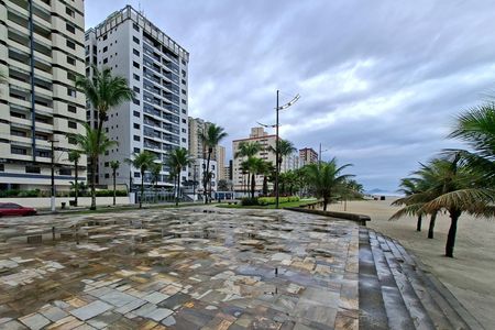 Vista da Rua de apartamento para alugar com 3 quartos, 117m² em Vila Caiçara, Praia Grande
