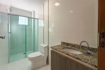 Apartamento para alugar com 117m², 3 quartos e 2 vagas Apartamento para alugar com 117m², 3 quartos e 2 vagasBanheiro da Suíte 1