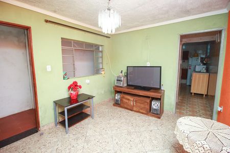 Sala de casa à venda com 1 quarto, 108m² em Vila Lutécia, Santo André