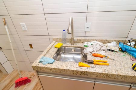 Apartamento à venda com 48m², 2 quartos e 1 vagaCozinha e Área de Serviço