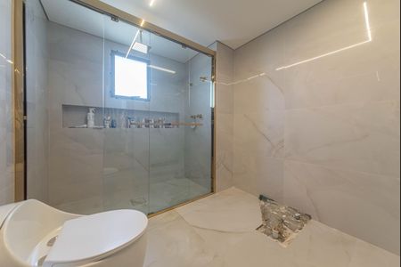 Banheiro da Suíte 1 de apartamento à venda com 2 quartos, 168m² em Campo Belo, São Paulo