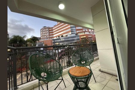 Varanda de apartamento à venda com 2 quartos, 61m² em Jardim Leonor, São Paulo