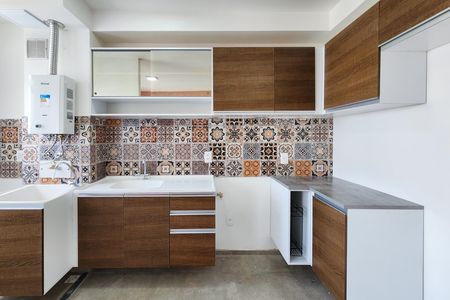 Cozinha  de apartamento para alugar com 2 quartos, 46m² em Santo Cristo, Rio de Janeiro