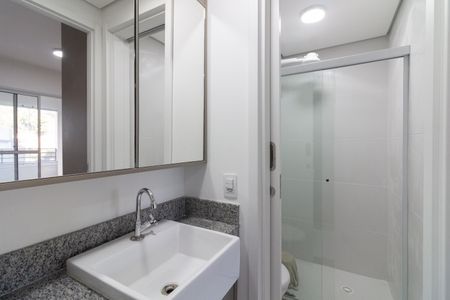 Apartamento para alugar com 34m², 1 quarto e sem vaga Apartamento para alugar com 34m², 1 quarto e sem vagaBanheiro