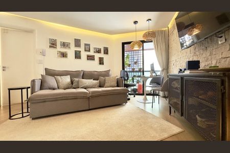 Sala de apartamento à venda com 1 quarto, 40m² em Itaim Bibi, São Paulo