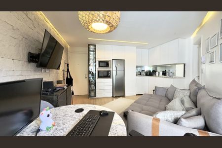 Sala de apartamento à venda com 1 quarto, 40m² em Itaim Bibi, São Paulo