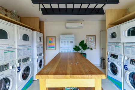 Apartamento para alugar com 38m², 1 quarto e 1 vaga Apartamento para alugar com 38m², 1 quarto e 1 vagaLavanderia