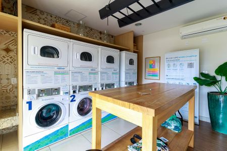 Apartamento para alugar com 38m², 1 quarto e 1 vaga Apartamento para alugar com 38m², 1 quarto e 1 vagaLavanderia