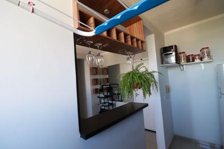 Cozinha  de apartamento para alugar com 2 quartos, 49m² em Parque Sao Sebastiao, Ribeirão Preto