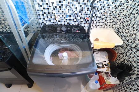Cozinha  de apartamento para alugar com 2 quartos, 49m² em Parque Sao Sebastiao, Ribeirão Preto