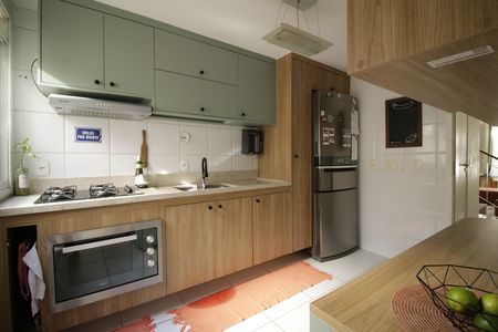 Casa de condomínio para alugar com 120m², 4 quartos e 2 vagasCozinha