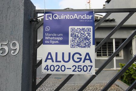 Casa para alugar com 120m², 1 quarto e 2 vagas Casa para alugar com 120m², 1 quarto e 2 vagasPlaca