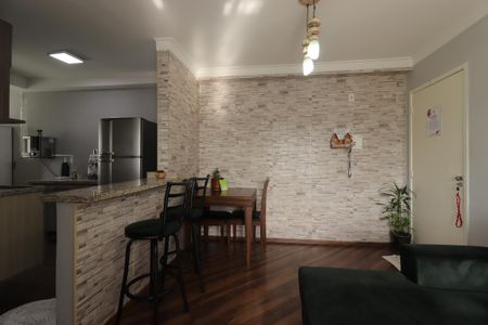 Sala de Jantar de apartamento à venda com 2 quartos, 50m² em Parque Erasmo Assunção, Santo André