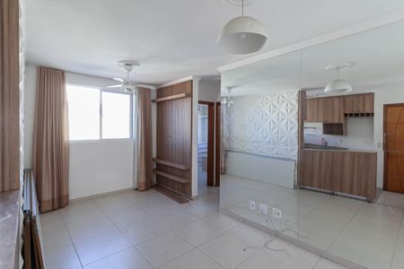 Sala de apartamento para alugar com 2 quartos, 50m² em Minaslandia, Belo Horizonte