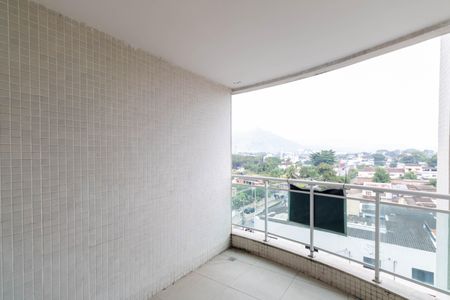 Varanda da Sala de apartamento à venda com 3 quartos, 100m² em Campo Grande, Rio de Janeiro