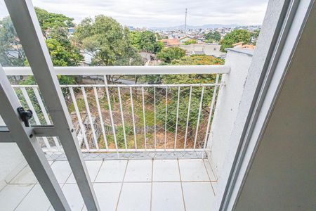 varanda de apartamento à venda com 2 quartos, 61m² em Parque São Pedro, Belo Horizonte