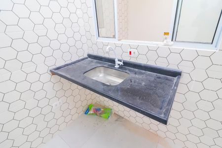 Sala/Cozinha de casa para alugar com 2 quartos, 58m² em Jardim Sao Carlos (zona Leste), São Paulo