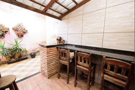 Área comum - Churrasqueira de casa à venda com 2 quartos, 116m² em Itaipu, Contagem