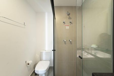 Studio para alugar com 22m², 1 quarto e sem vaga Studio para alugar com 22m², 1 quarto e sem vagaBanheiro